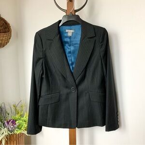 Ann Taylor Italian Virgin Wool Blazer sz 8